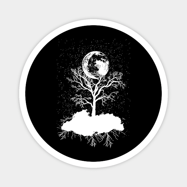 Lunar Roots Magnet by ninishop